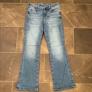 EUC AE kick boot jeans